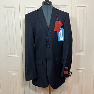 Bocaccio 3 Piece Navy Suit 38L/W32 NWT